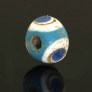 Ancient glass stratified eye bead, Persia 322EA